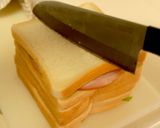 牛肉の照り焼きサンド(ミックスサンド)作り方4写真