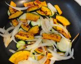 ズッキーニと南瓜のカレー粉炒め作り方3写真
