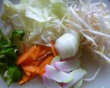 塩野菜炒め♪作り方1写真