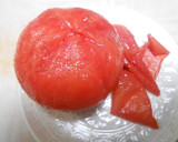 豚ばら肉とトマトと卵の３点炒め青葱のせ作り方6写真
