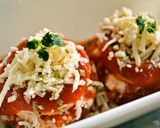せんべいラザニア　おいしくサルベージ料理作り方5写真