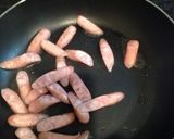 夏野菜☆簡単☆オクラもやしウィンナー炒め作り方2写真