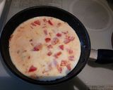 牛乳で！トマトとサーモンクリームパスタ作り方5写真
