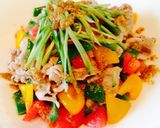 カラフル夏野菜の冷しゃぶサラダ作り方6写真