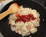 喫茶店のオムライス作り方2写真