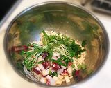 タコと夏野菜の和風冷製パスタ作り方12写真