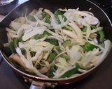 肉ガッツリゴーヤ入り野菜炒め作り方4写真