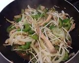 肉ガッツリゴーヤ入り野菜炒め作り方5写真