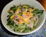 ごま風味の３色酢の物作り方5写真