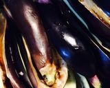 肉詰めナスとトマトのチーズ焼き作り方1写真