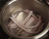 鱧のあら汁作り方1写真