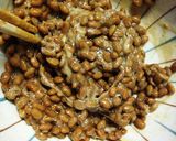 とても簡単！納豆と卵の和え物作り方2写真