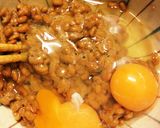 とても簡単！納豆と卵の和え物作り方3写真