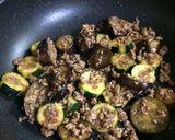 茄子とズッキーニの中華炒め作り方4写真