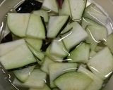 夏野菜入りもずく酢作り方3写真