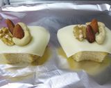 香ばしナッツの焼きチーズバウムクーヘン作り方1写真