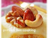 香ばしナッツの焼きチーズバウムクーヘン作り方3写真