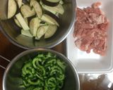 茄子＆ゴーヤチャンプル作り方2写真