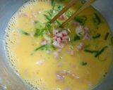 ハムとねぎの卵焼き作り方2写真