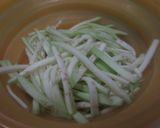 翡翠なすそうめんのゼリー寄せ作り方4写真