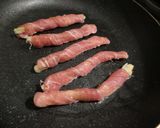 ◎いかの燻製◎豚肉巻きスティック～！！作り方3写真