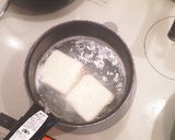 節約♪簡単 ひき肉のっけ豆腐作り方1写真