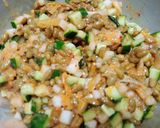 サラダな納豆キムチ丼作り方3写真