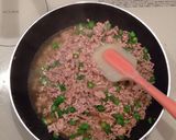 節約♪簡単 ひき肉のっけ豆腐作り方3写真