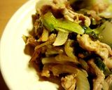 豚肉のハチミツ＆梅肉炒め作り方6写真