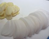 簡単!薄切り大根と生姜の漬け物作り方1写真