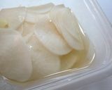簡単!薄切り大根と生姜の漬け物作り方2写真