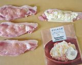 とろ～りポテトサラダサンドのカツレツ作り方1写真