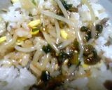 スーパーの材料で★韓国家庭料理もやし飯作り方4写真