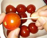簡単☆ミニトマト皮ごとマリネ♡お弁当にも作り方3写真