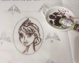 アナと雪の女王☆ホットケーキ作り方1写真