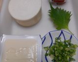 絹ごし豆腐のなめ茸おろしのせ作り方1写真