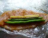 いんげんとチーズのささみロールカツ♪作り方3写真
