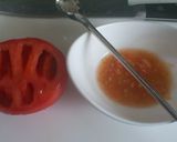 フレッシュトマトのとんかつソース。作り方2写真