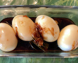 簡単絶品！半熟煮玉子　常備おかず作り方3写真