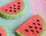 チョコの種も可愛い♡スイカのクッキー作り方7写真