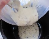 炊飯器で作るクルミとレーズンの蒸しパン作り方3写真