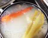 野菜たくさん牛テールのスープ作り方4写真