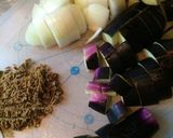 茄子と玉ねぎのカレー煮作り方1写真