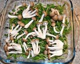 豆苗とオイルサーディンのオーブン焼き♪作り方2写真