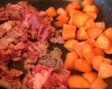 ▷牛肉とごろごろ野菜のちょい辛炒め作り方4写真