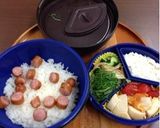 簡単ヘルシー丼⭐︎お弁当作り方1写真