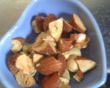 赤い野菜とナッツのロミロミサーモン作り方1写真