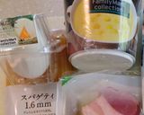 コーンスープで濃厚‼︎カルボナーラ作り方1写真