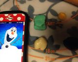 オラフ 立体ケーキ☆アナと雪の女王作り方3写真