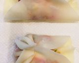 夏野菜とクリームチーズの彩り冷し水餃子作り方5写真